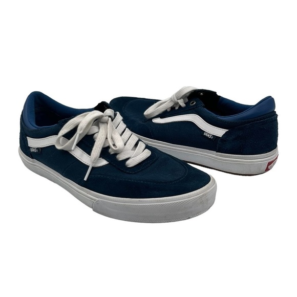 Vans Blue Old Skool Core Classics Skater Shoe Sneakers Size 8.5 Men's - Picture 1 of 9